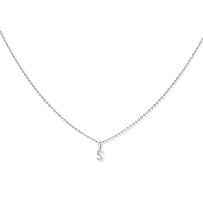 Diamond Letter Necklace - Olivia for Kids