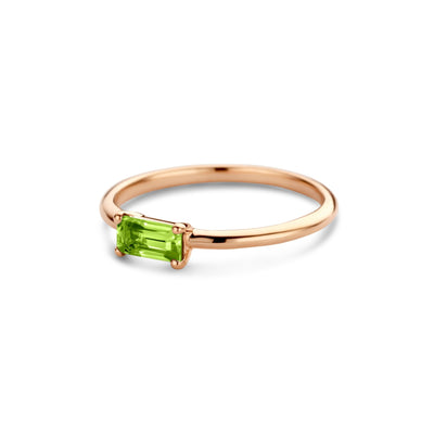 Emerald Birthstone Ring - Olivia for Kids