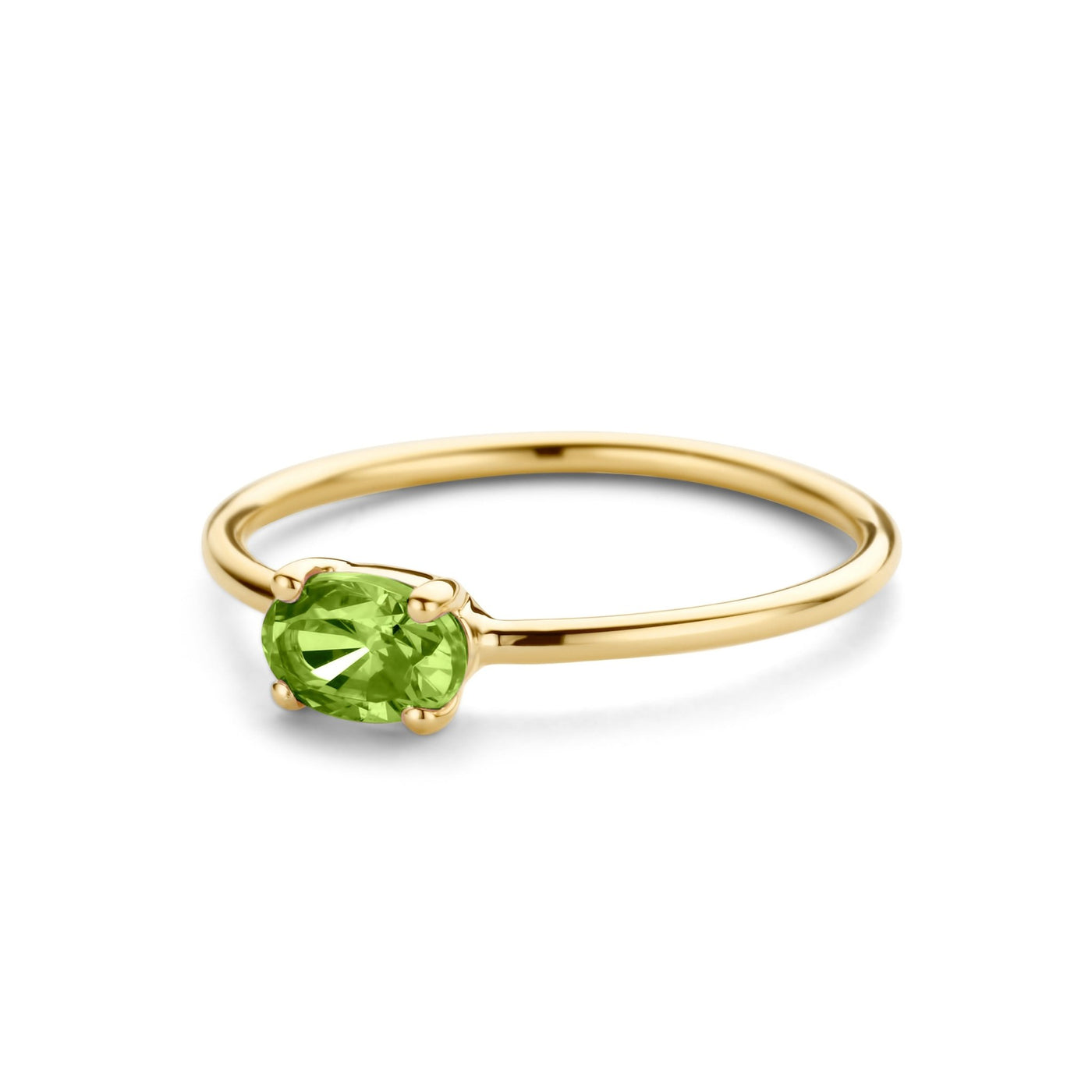 Oval Birthstone Ring - Olivia for Kids